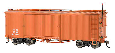Bachmann On30 Box Car Data Mineral Red