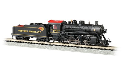 Bachmann Trains - Locomotora Equipada EMD BL2 DCC - Western Maryland #82 (Bola de Fuego) - Ho Scale