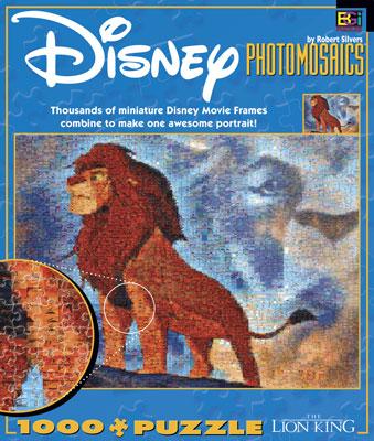 Buffalo Games Disney Photomosaic The Lion King 1000 Piece Jigsaw Puzzle