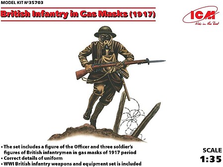 ICM British Infantry in Gas Masks 1917 (4)