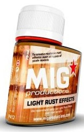 MIG Enamel Light Rust Effect 75ml Bottle (Re-Issue)