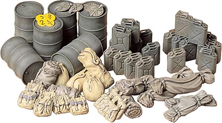 1/35 Allied Truck Load #3 Resin Kit For 2.5 Ton Deuce And A Half – Value Gear WWII Diorama