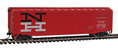 Black//Red Walthers Trainline HO Scale 40/' Box Car Track Cleaner New Haven//NH