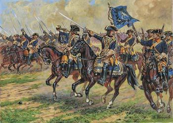 Zvezda Swedish Dragoons of Charles XII XVII-XVIII AD