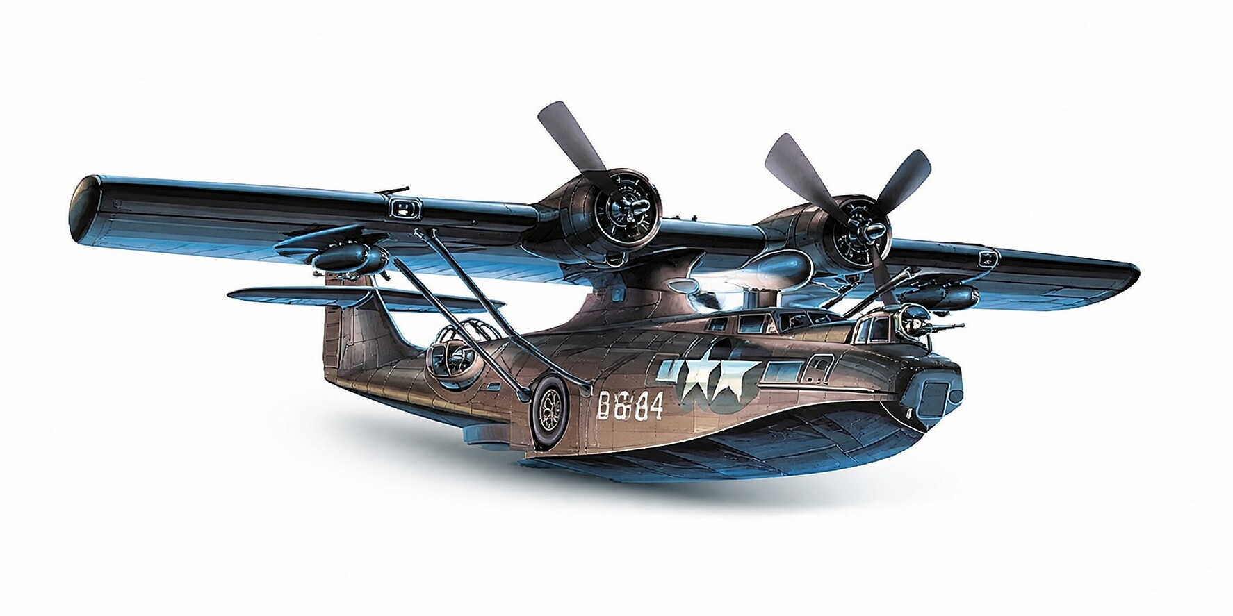 Academy PBY5A Black Cat Aircraft